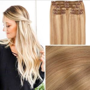 Cashmere Hair Extensions 16" Sunset Blonde